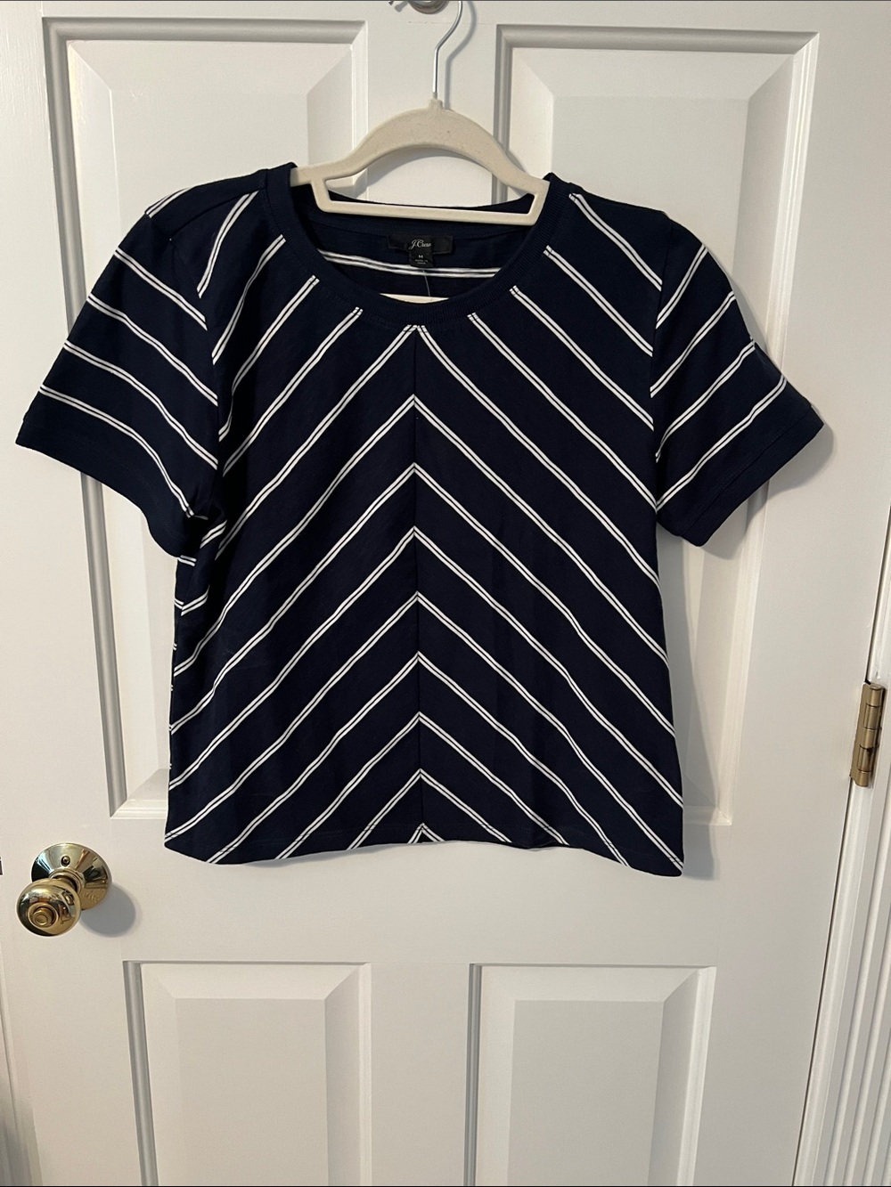 J. Crew Striped Tee NWT Size M